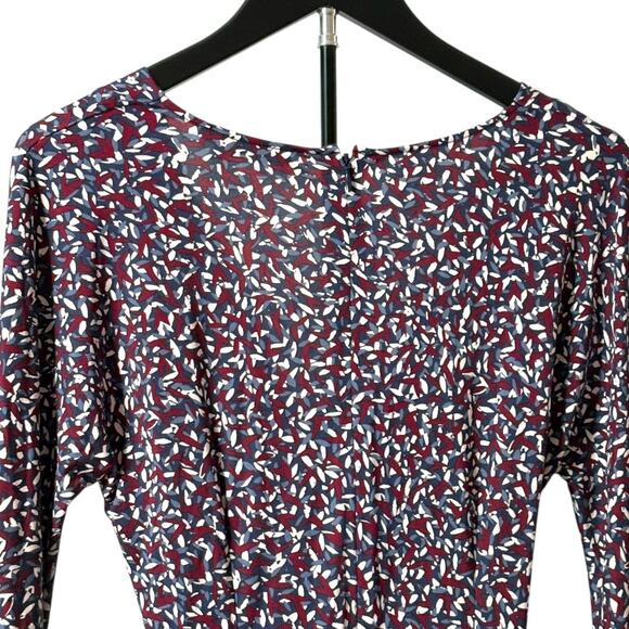 Tory Burch Midi Wrap Dress - 3/4 Sleeve - Silky Smooth - XS - Like New - Picture 11 of 11